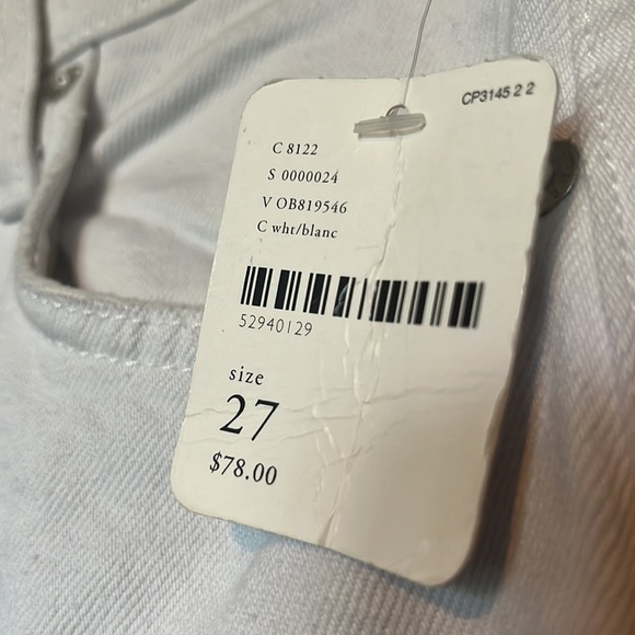 NWT FREE PEOPLE HIGH WAISTED SKINNY JEAN, size 27 - Picture 3 of 10